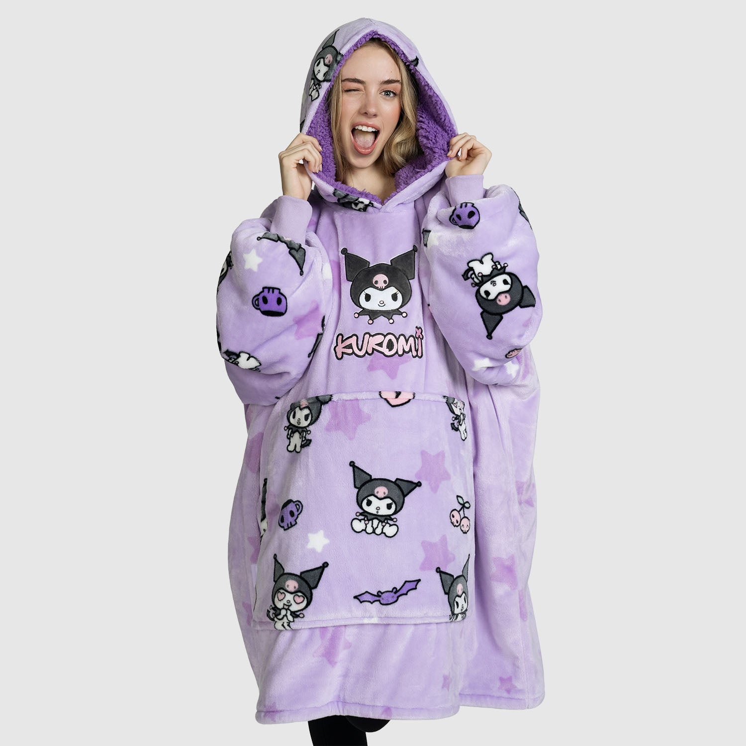 Kuromi Oodie™ Original Licensed – The Oodie NZ