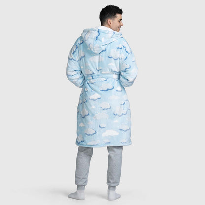 blue cloud dressing gown Something Blue Cloud Robe and Slip dress