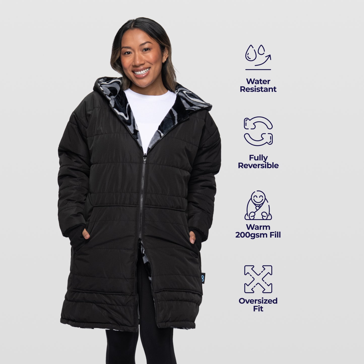 size: Sonya is 160cm wearing a size S/M