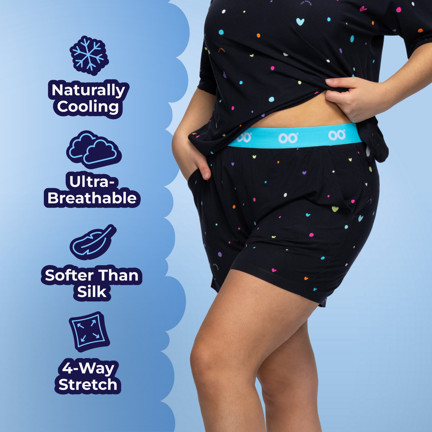 size: Serena is 180cm wearing a size XL