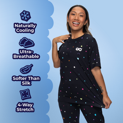 size: Sonya is 160cm wearing a size S/M