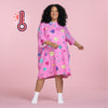 size: Aisha is 161cm wearing a size S/XL