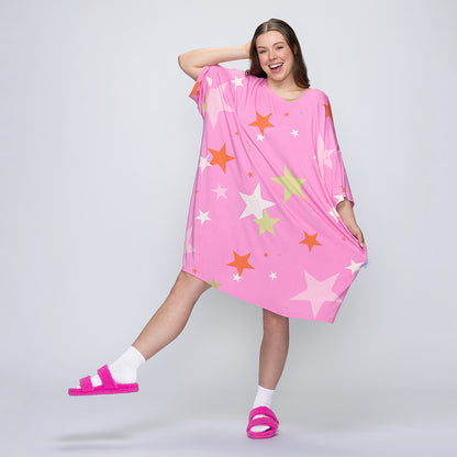 Pink Starry Night