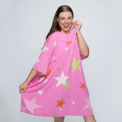 Pink Starry Night