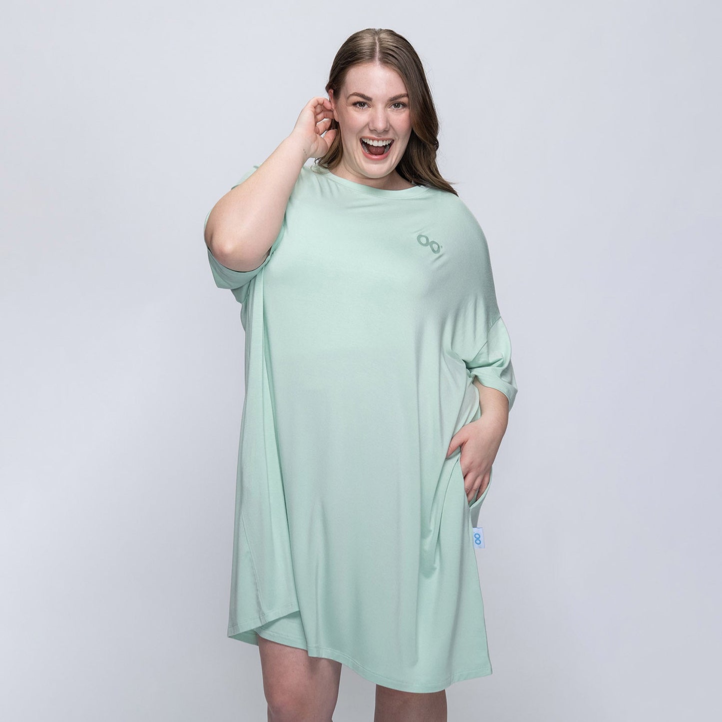 size: Tayla is 169cm wearing a size OOD