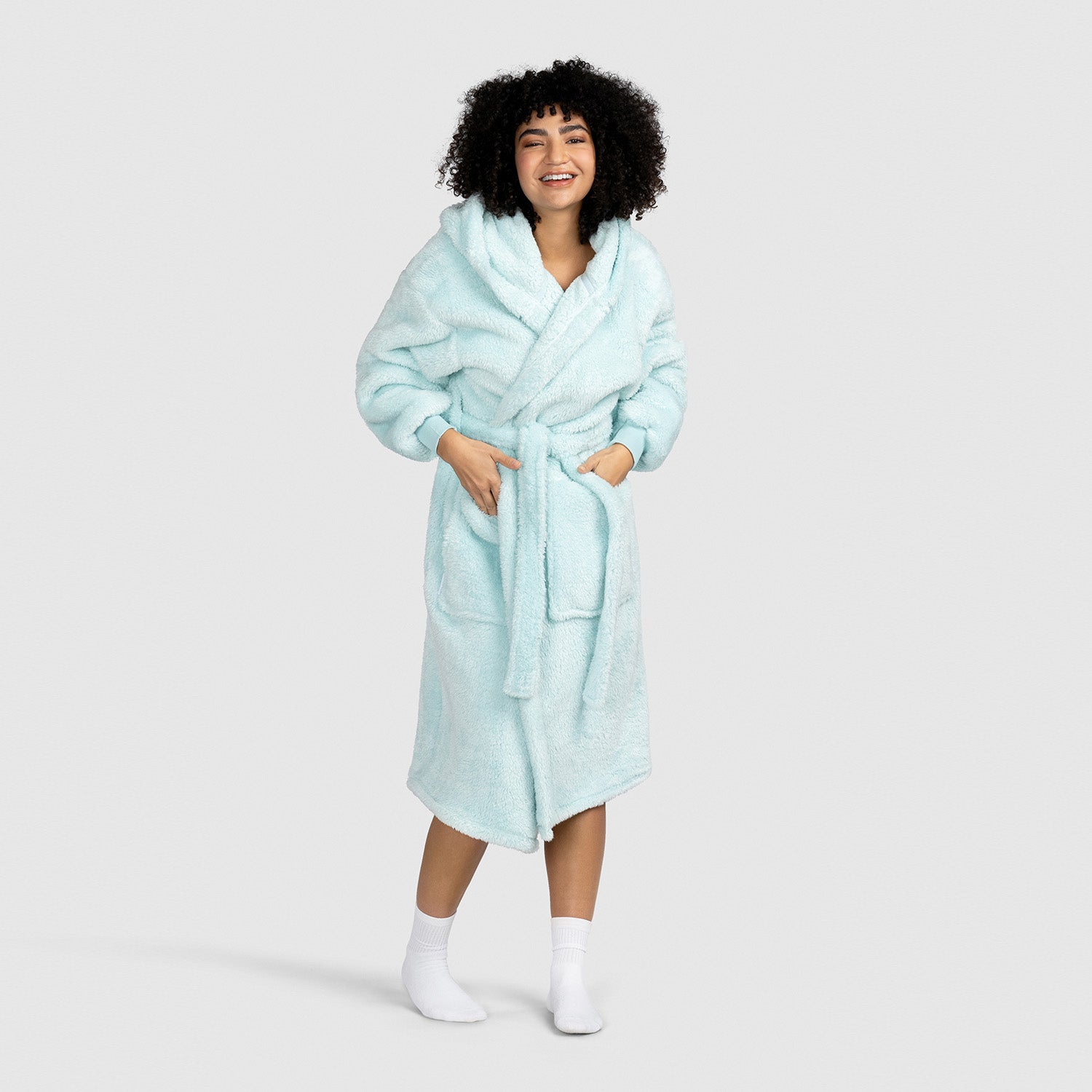 Dreamy Embroidered Fluffy Dressing Gown | boohoo NZ