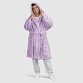 Fluffy Lilac Oodie Robe