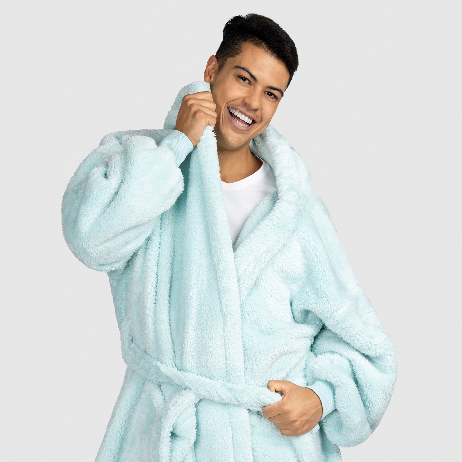 Hoodies Sherpa Blanket Dryrobe Dressing Gown Womens Bathrobe Fluffy  Maternity | Fruugo NZ
