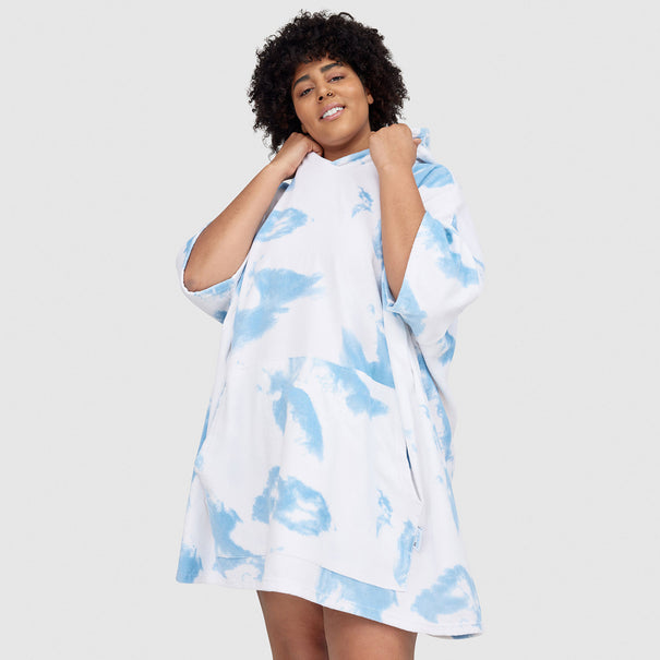 Oodie blue tie dye Clearance