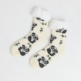 Panda Sherpa Socks