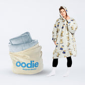 Oodie Blue Weighted Blanket Bundle
